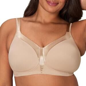 NWT Playtex Women's Wireless Bra, 18 Hour Plus-Size T-Shirt Bras Available, 48DD